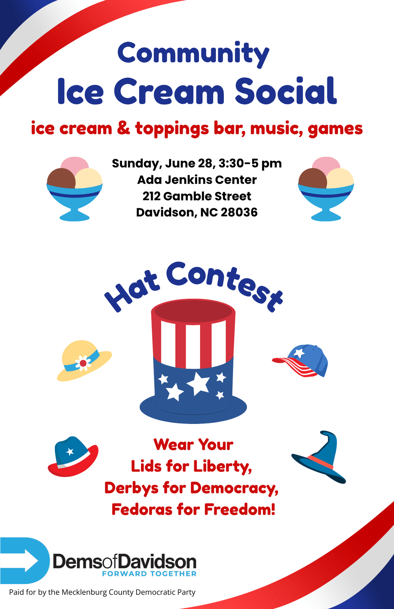 Community Ice-Cream Social