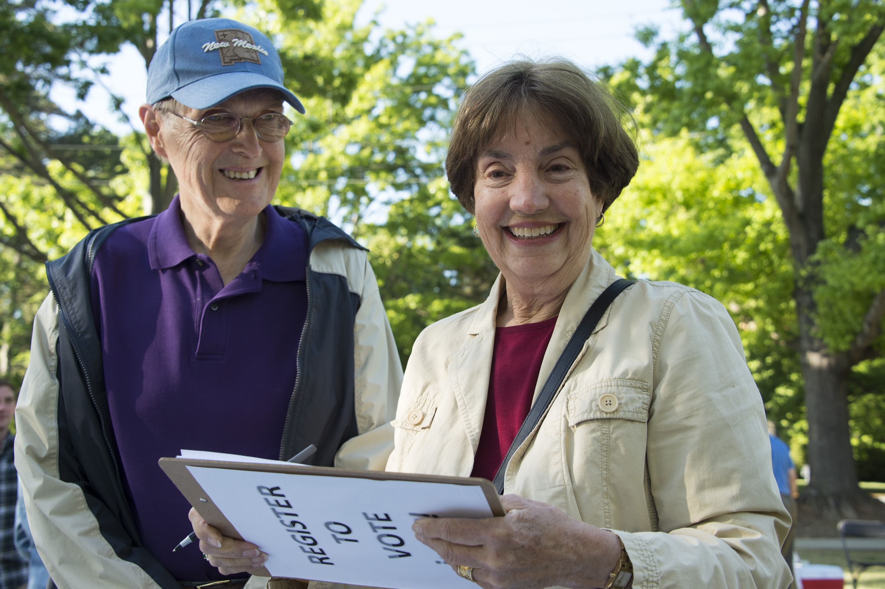 Canvass for Beth Helfrich in Huntersville